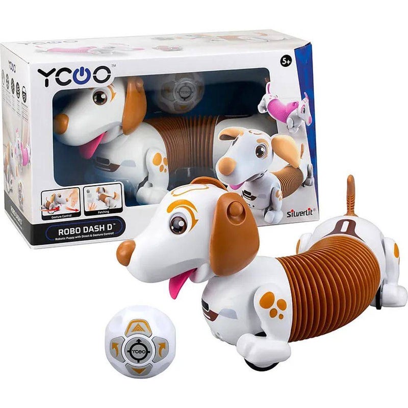 YCOO Robo Dash D Robotic Puppy Toy (Brown) - Image 2